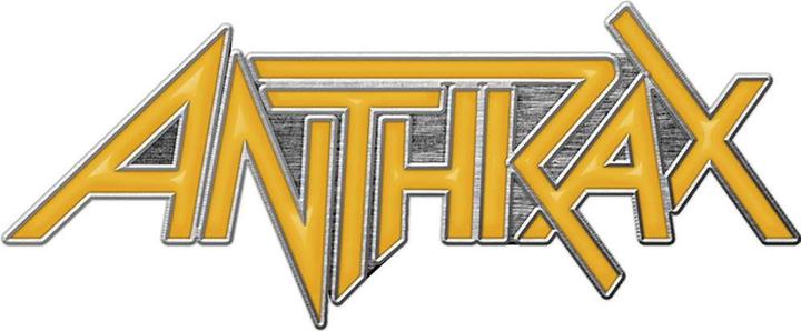 Anthrax Logo Füllung Abzeichen Emaille