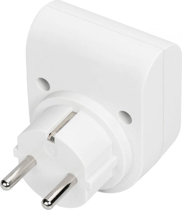 Digitus Adaptateur de protection contre les surtensions. LED 1xCEE 7/7 TV-GS CE-LVD