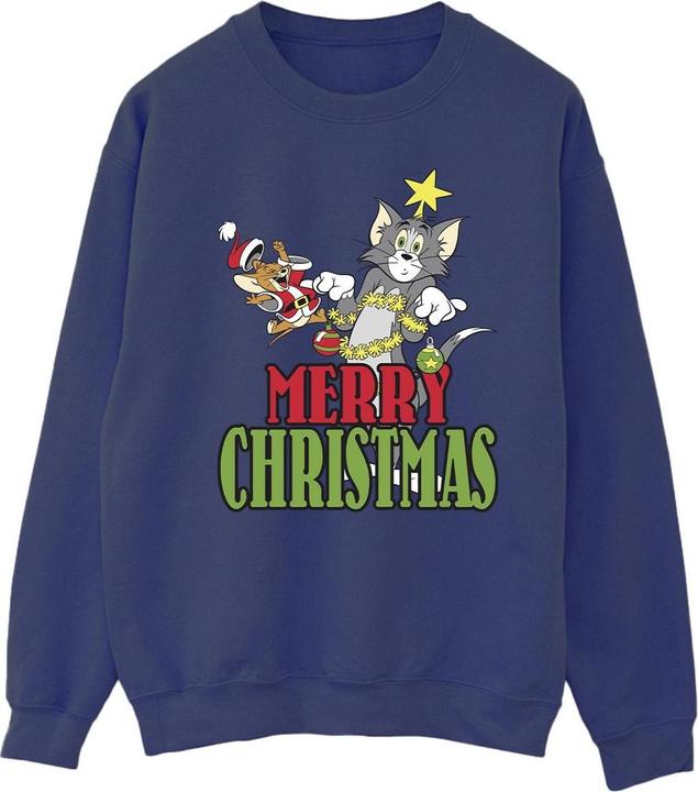 Immagine prodotto Tom & Jerry Merry Christmas Baubles Felpa Uomo (M)
