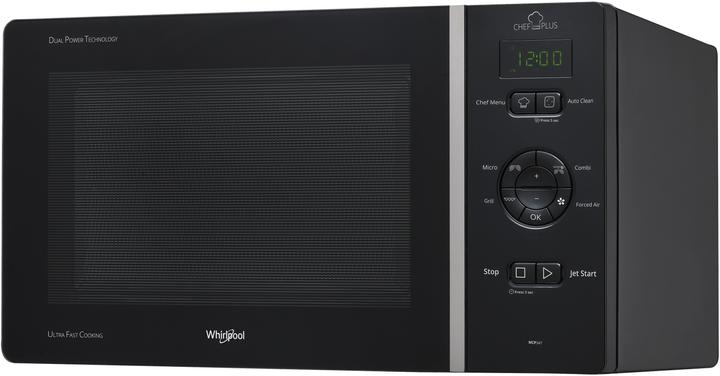 Whirlpool vrijstaande magnetron : kleur zwart - MCP 347 BL (25 l)