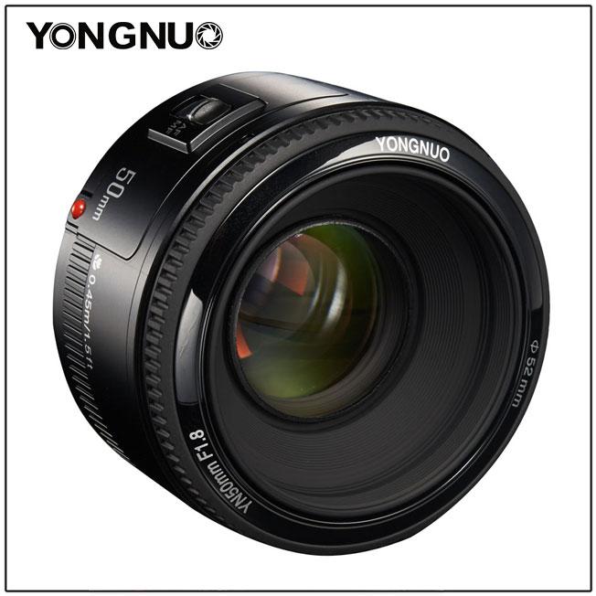 Immagine prodotto Yongnuo 50mm f/1.8 Canon EF (Canon EF, Full-frame, APS-C / DX)