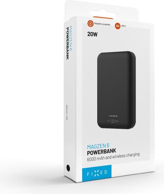 Produktbild Fixed MagZen, 6 000 mAh, Black (6000 mAh)