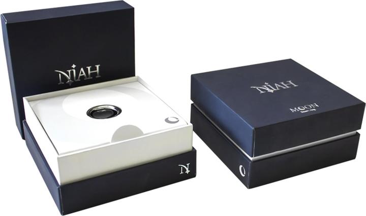 Actual product image Niah Smart Ring MOON - Circuit: 57mm (57, Black)