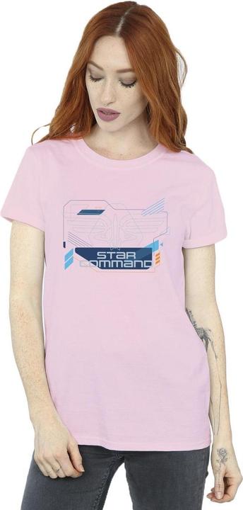 Immagine prodotto Disney Lightyear Star Command Icons Maglietta Ampia Donna (L)