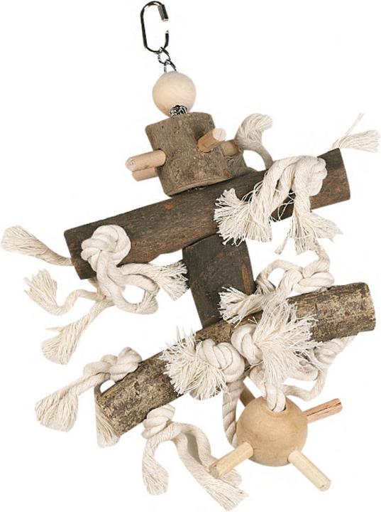 Image du produit Karlie Corde de suspension de jouets pour oiseaux avec branche