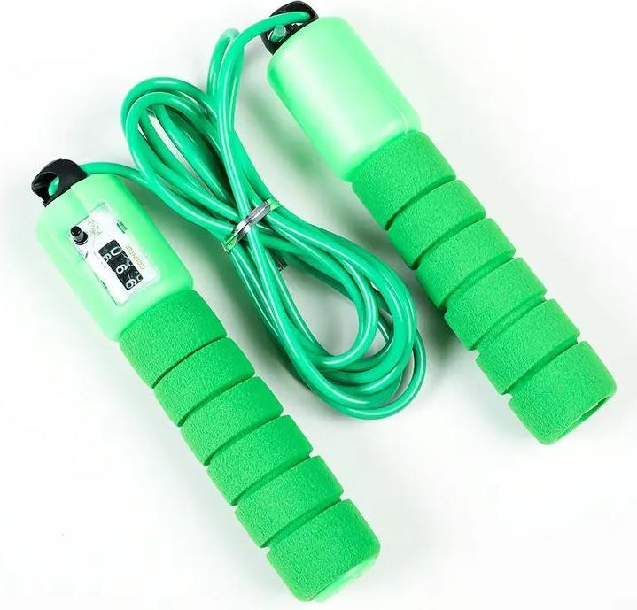 Actual product image PhoneLook Fitness corde à sauter PVC Soft-touch poignées avec compteur intégré (250 cm)