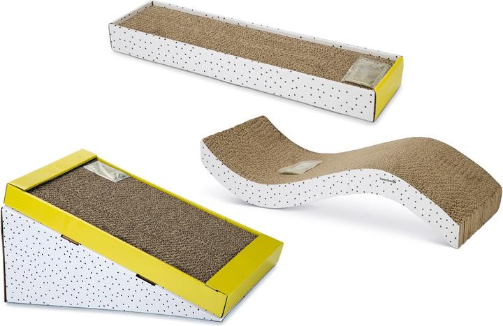 Immagine prodotto Beeztees tavolo da grattare (4.50 cm, Bianco, Brown)