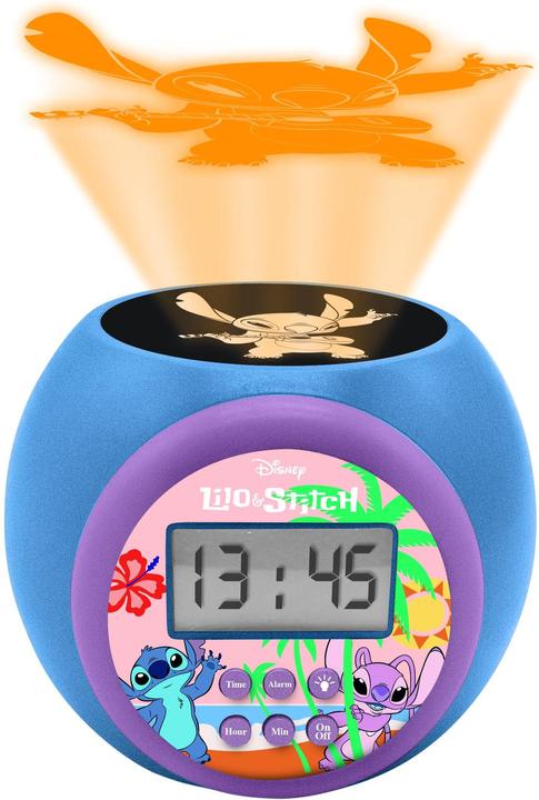 Actual product image Lexibook Stitch Projector Alarm Clock