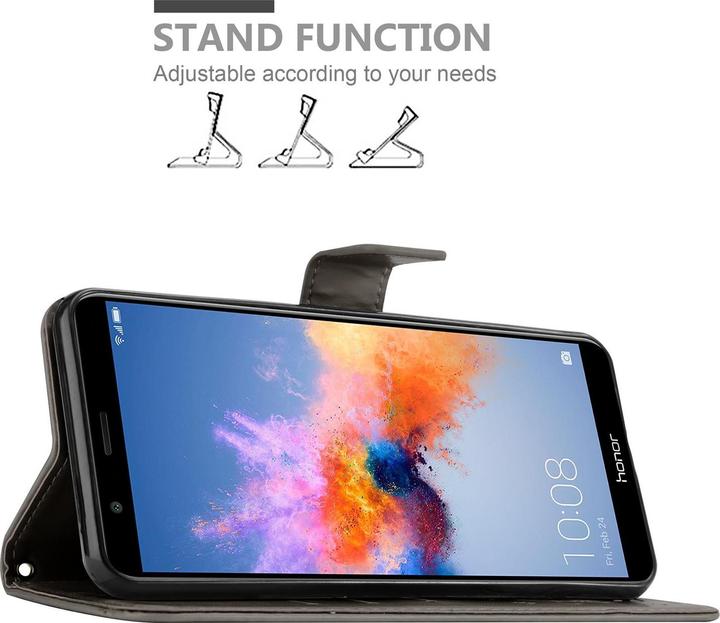 Produktbild Cadorabo Flower Book Cover (Honor 7X)