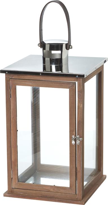 Image du produit Balthasar Lanterne en bois naturel (255 x 255 x 450 mm, 1 x)