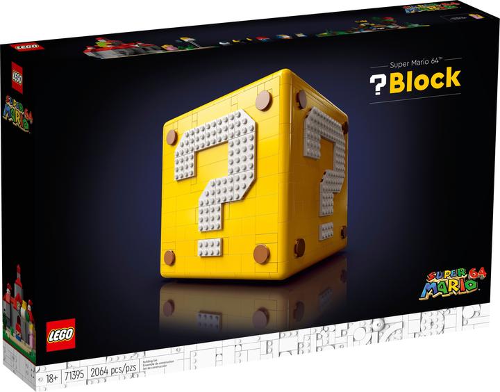 Immagine prodotto LEGO Blocco del punto interrogativo da Super Mario 64 (71395, Set LEGO rari, LEGO Super Mario)