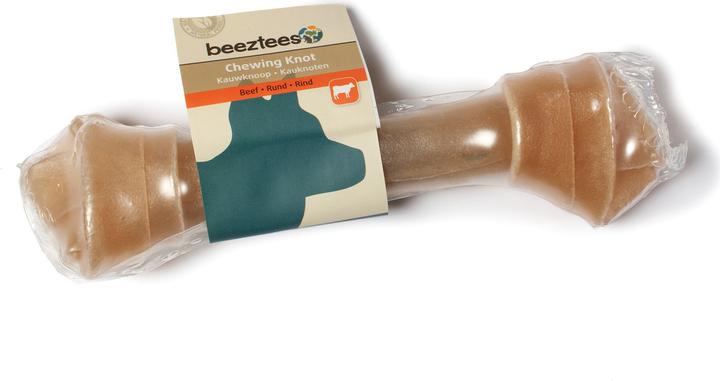 Actual product image Beeztees Chewing knot Beef skin (Adult, 1 pcs., 80 g)
