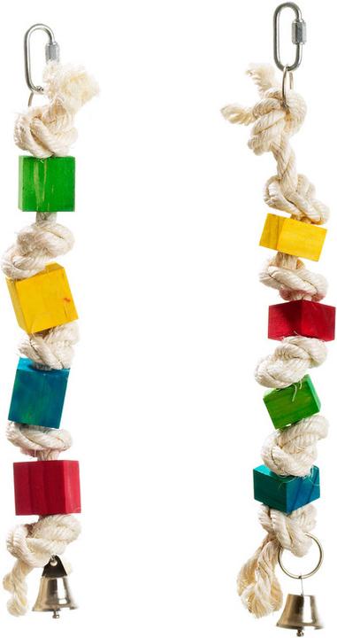 Actual product image Karlie Play rope wood colorful