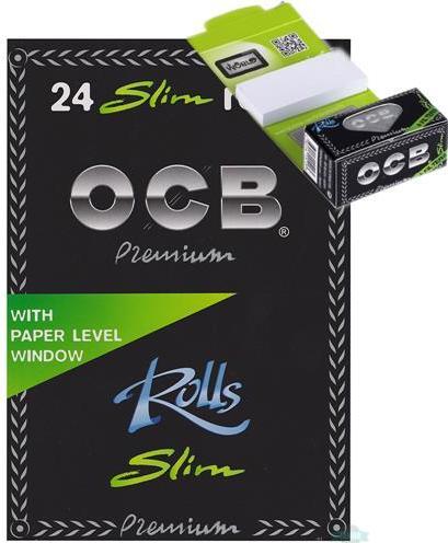 Image du produit OCB black Slim Rolls avec Filter Box