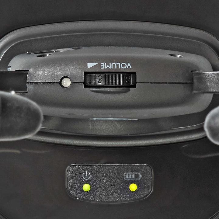 Produktbild Nedis HPRF021BK Wireless-TV-Kopfhörer RF Im Ohr max. Batteriespielzeit: 7 hrs 25 m Digital Audio La (7 h, Kabelgebunden)