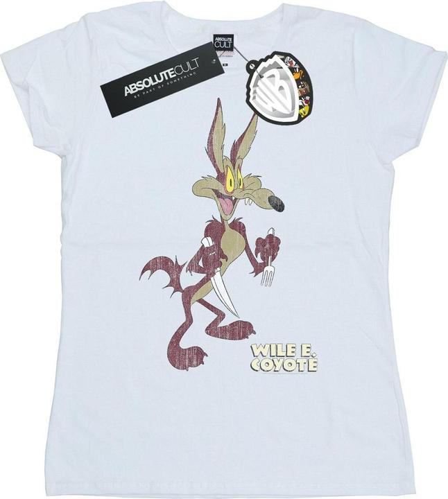 Image du produit Looney Tunes - T-shirt WILE E COYOTE DISTRESSED - Femme (S)