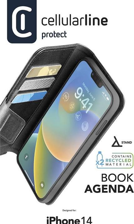 Actual product image Cellularline Book Agenda 2 (Apple iPhone 14)