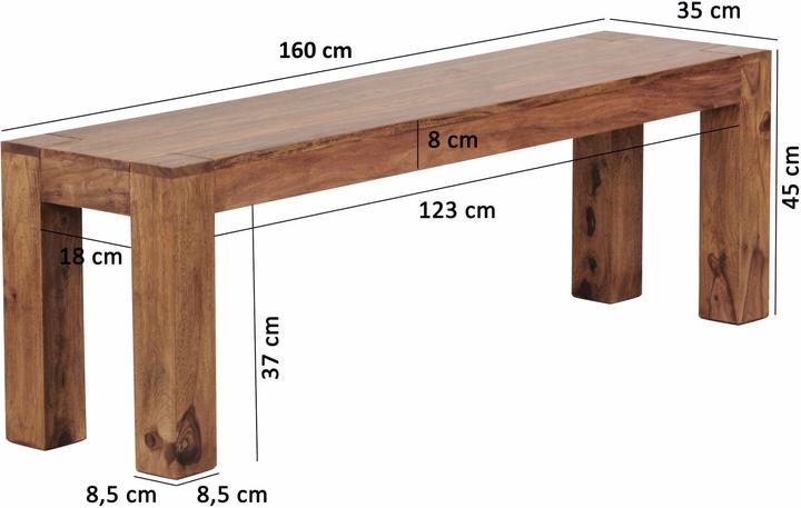 Produktbild Wohnling Mumbai (160 cm)