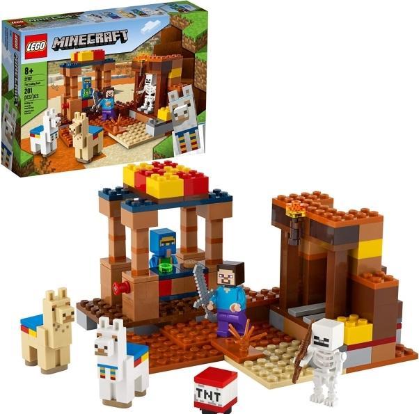Produktbild LEGO Der Pferdestall (21171, LEGO Minecraft)