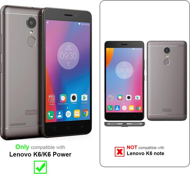Productafbeelding Cadorabo Flip als onzichtbaar deksel (Lenovo K6, Lenovo K6 Power)