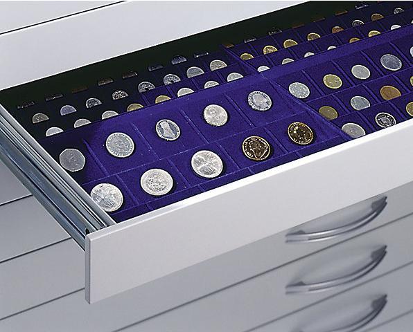 Immagine prodotto C+P Archivio per disegni, UNI A0, 8 cassetti, altezza 760 mm, grigio nerastro /
