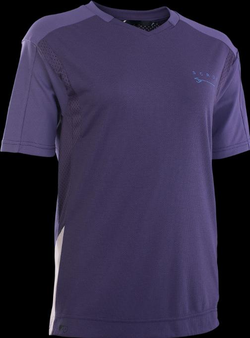 Produktbild ION Bike Jersey Scrub Amp SS BAT women - dark-purple (W40/L26)