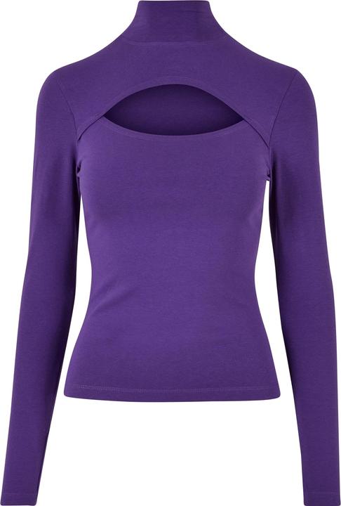 Image du produit Urban Classics Ladies Cut-Out Turtleneck Longsleeve (L)