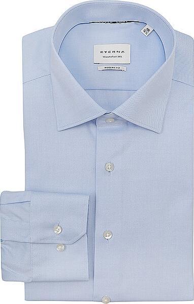 Immagine prodotto Eterna Camicia da uomo MODERN FIT manica lunga standard BLU taglia 42 (42)