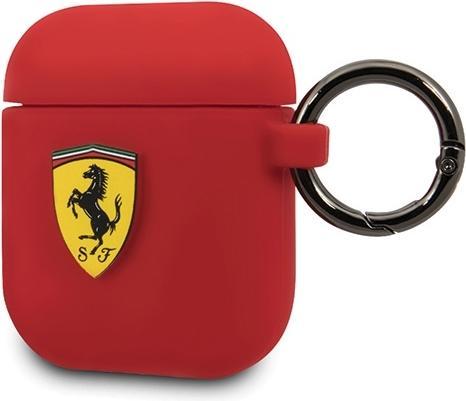 Actual product image Ferrari Silicone Case AirPods Black (Headphone sleeve)