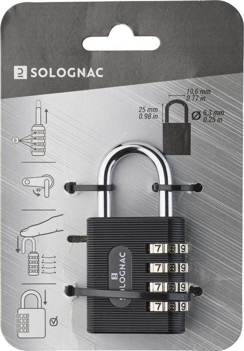 Immagine prodotto Solognac lucchetto da tiro codice 327830