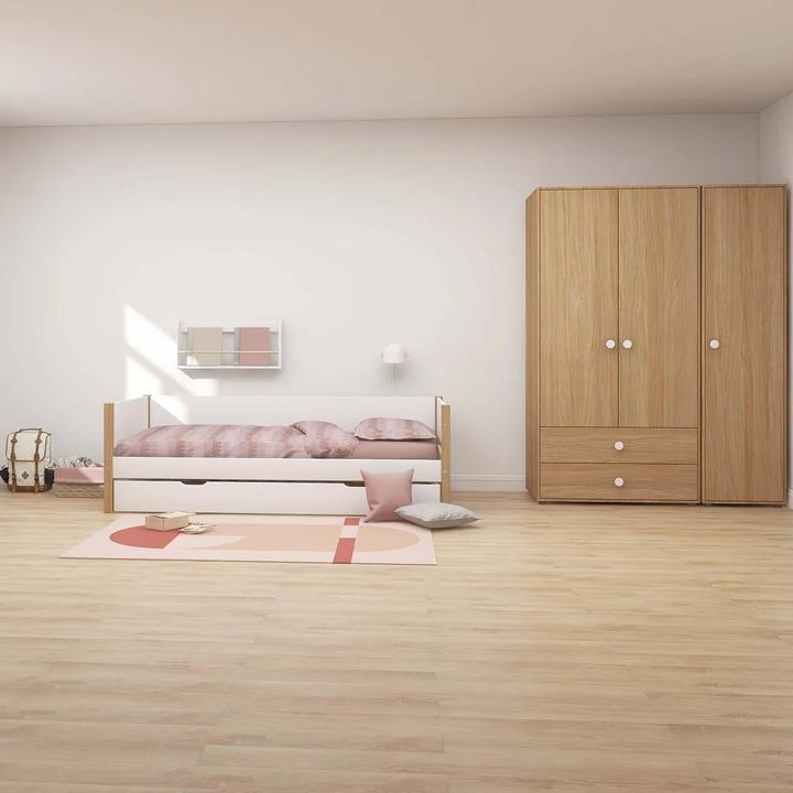 Produktbild Flexa Bett Nor mit Ausziehbett (90 x 200 cm)