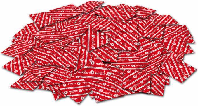 Immagine prodotto London Rosso (100 pz.)