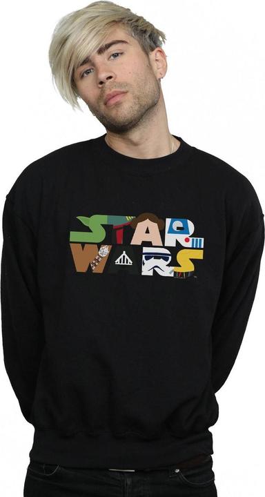 Immagine prodotto Star Wars Character Logo Felpa Uomo (S)