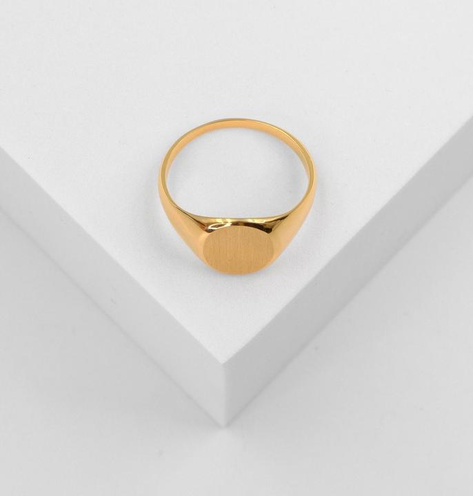 Immagine prodotto Muau Anello a disco (54, Oro 750/18 K)