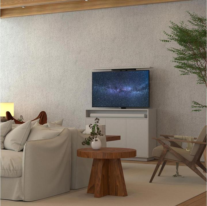 Actual product image Multibrackets TV lift AV furniture, white max. 50 kg (55", 50 kg)