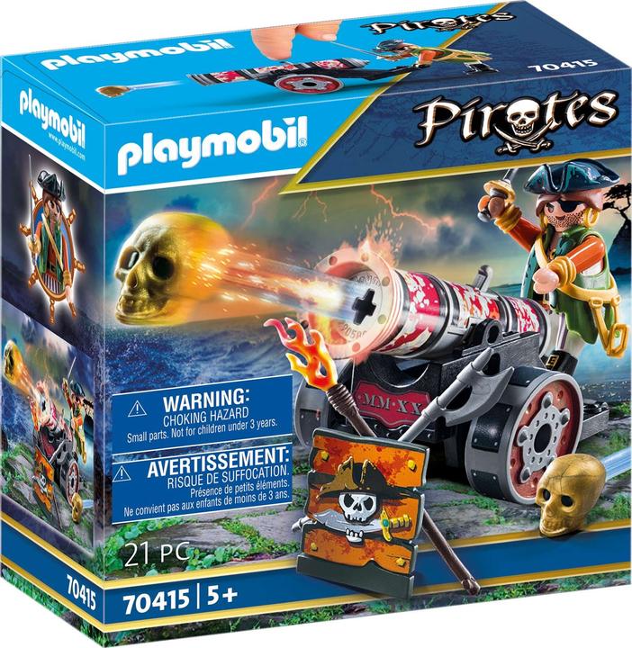 Playmobil Pirat mit Kanone (70415, Playmobil Pirates)