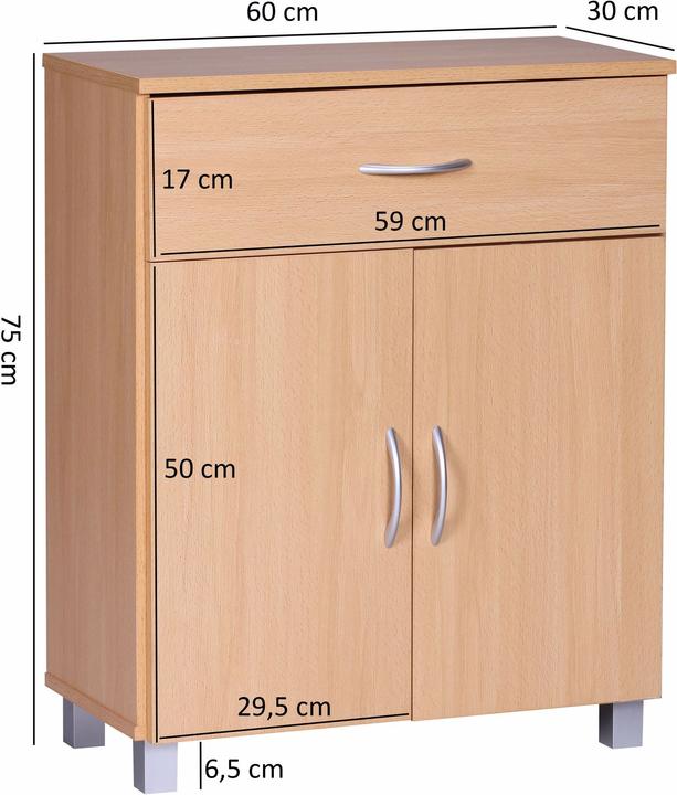 Produktbild Wohnling Lena (60 x 30 x 75 cm)