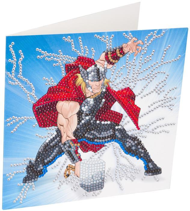 Immagine prodotto Craft Buddy Thor, carta 18x18cm Crystal Art
