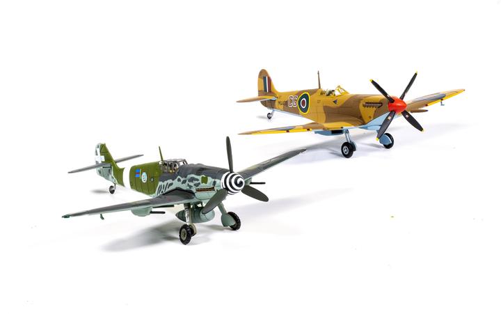 Produktbild Corgi Messerschmitt Me109G-6 (Trop) Maggiore Antonio Vizzotto Regia Aeronautica 150 Gruppo Sicily Ju