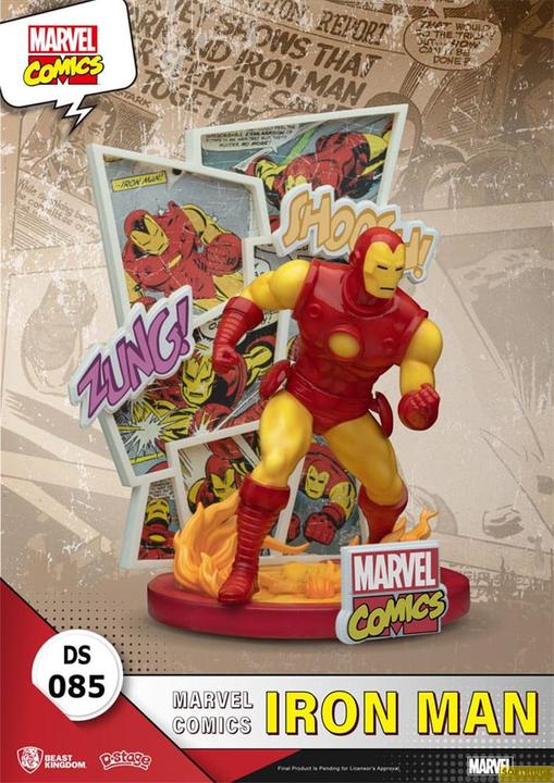 Beast Kingdom Marvel Comics diorama PVC D-Stage Iron Man 16 cm