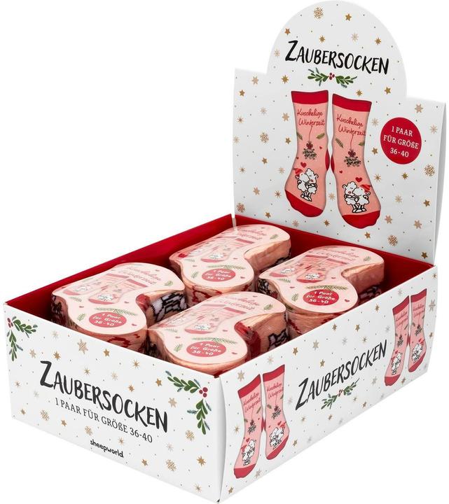 Immagine prodotto Sheepworld Calzini magici motivo invernale.51164 (Confezione singola, 36 - 40)