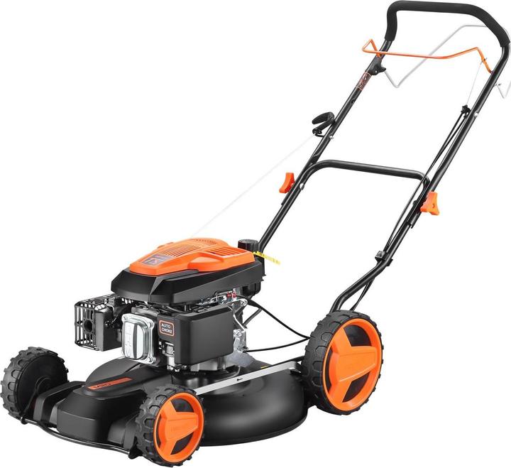 Actual product image Fuxtec Petrol lawn mower FX-RM51SA96 Mulching mower with drive (Petrol)