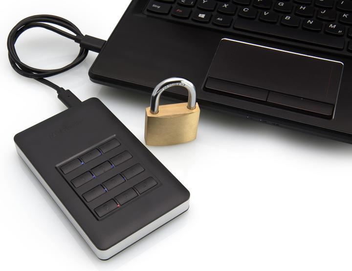 Productafbeelding Verbatim externe harde schijf USB 3.1 Beveiligd (1 TB)
