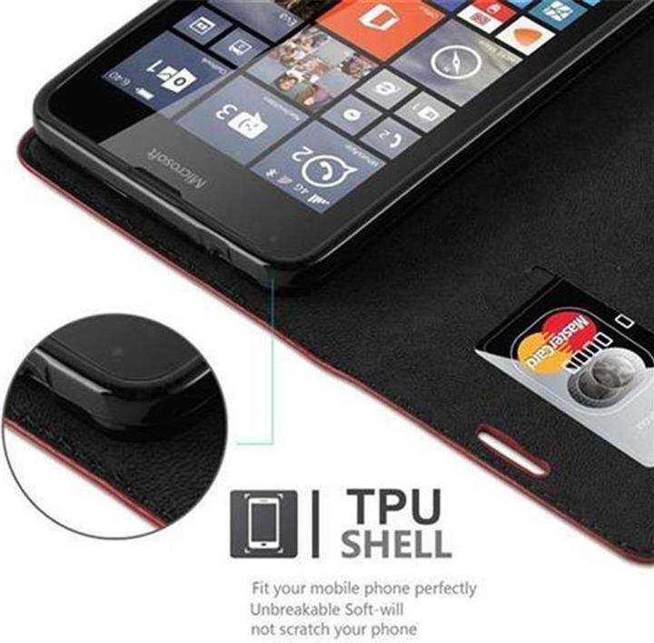 Actual product image Cadorabo Book Invisible Magnet Cover (Microsoft Lumia 640)