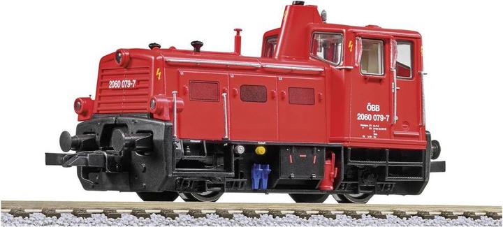 Liliput ÖBB Diesel locomotive 2060 079-7 red Ep.V (Track H0)