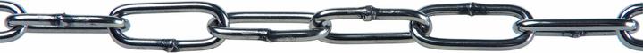 Meister Chaîne en acier rond Ø 2 mm, 5 m, 20 kg (5 m)