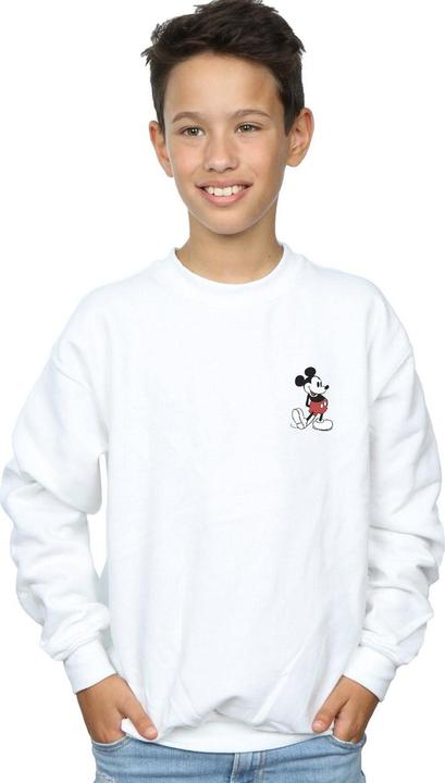 Immagine prodotto Disney Mickey Mouse Kickin Retro Chest Felpa Ragazzi (140, 146)