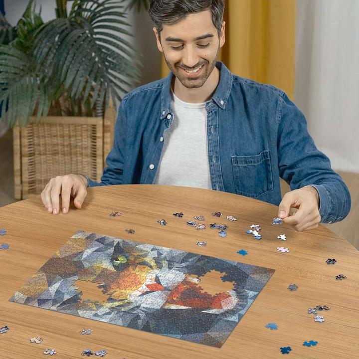Produktbild Ravensburger Löwe aus Polygonen (500 Teile)