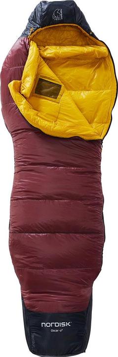 Actual product image Nordisk Oscar -2 Curve sleeping bag (200 cm)