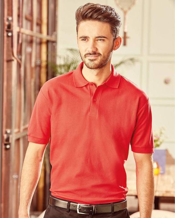 Produktbild Jerzees Russel Klassik Kurzarm Polycotton Polo Shirt (XXL)